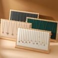 thumbnail image 4 of Destyer Exquisite Craft Necklace Display Rack Showcase Jewelry Collection With Style Necklace Display Stand Black XL, 4 of 6