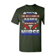 thumbnail image 1 of Only The Best Kind Of Daddy Raises A Nurse Funny Gift DT Adult T-Shirt Tee, 1 of 2
