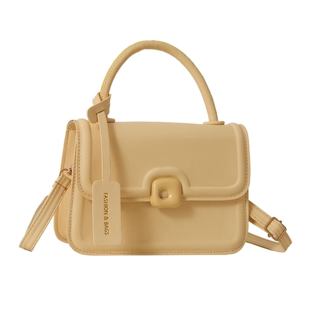 Bolso de hombro para mujer Yuyangstore bolso de viaje informal Amarillo 21 cm