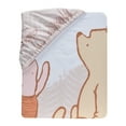 thumbnail image 4 of Lambs & Ivy Disney Baby Pooh Bear & Pals Photo Op Cotton Baby Fitted Crib Sheet, 4 of 6