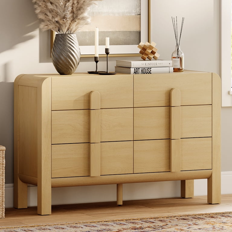 mid century modern dresser and nightstand set 5 Pcs Sets for BedroomNight Stand of 2, Mid-Century Bedroom Set with Curved Profile Design, Wooden Storage Cabinet The high 5 Pcs Bedroom Set, Wooden