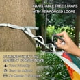 thumbnail image 3 of Hanging Hammock Portable Travel Camping For Outdooor Beach Camping Hiking Holding Roses, 3 of 8