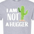 thumbnail image 4 of Inktastic I Am Not a Hugger with Cactus T-Shirt, 4 of 5