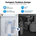thumbnail image 6 of VonWater 600GPD Tankless Under Sink Reverse Osmosis Water Filter System,  5 Stage RO Filtration System, 2:1 Pure to Drain, RO Water Filtration System, Reduce TDS, NSF/ANSI 372 Listed, 6 of 7