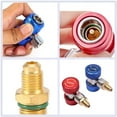 AC R134A Adjustable Quick Coupler AC Charging Fittings Connect Adapter