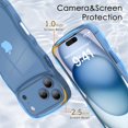 thumbnail image 3 of Funda para iPhone 17 Air 6.7" BOBULIER azul de TPU resistente a golpes, 3 of 8
