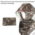 thumbnail image 4 of 63"x20" Camo Scarf Camouflage Netting Camo Mesh Net Veil Desert Mesh Scarves for Outdoor Activities Green 2 Pack, 4 of 5