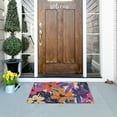 thumbnail image 5 of Yayeee Doormat for Indoor Entrance 32" x 20" Non Slippery Floor Rug, Colorful Painted Flowers Pattern, 5 of 8