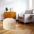 thumbnail image 3 of Cubierta de Pouf Sin Solución de Almacenamiento con Ropa de Bolsa de Frijoles Grandes Cubos Cojín de ASIENTO ASIENTO ASI beige Baoblaze Funda de puf, 3 of 7