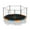 Orange & Blue, variant on GVDV Outdoor Trampoline, 14' Backyard Recreational Trampoline with Enclosure for Kids & Adults