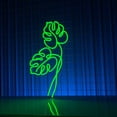thumbnail image 3 of Glowneon Monstera Leafs Neon Signs, Plant Shop Garden Art Decor, 3 of 4
