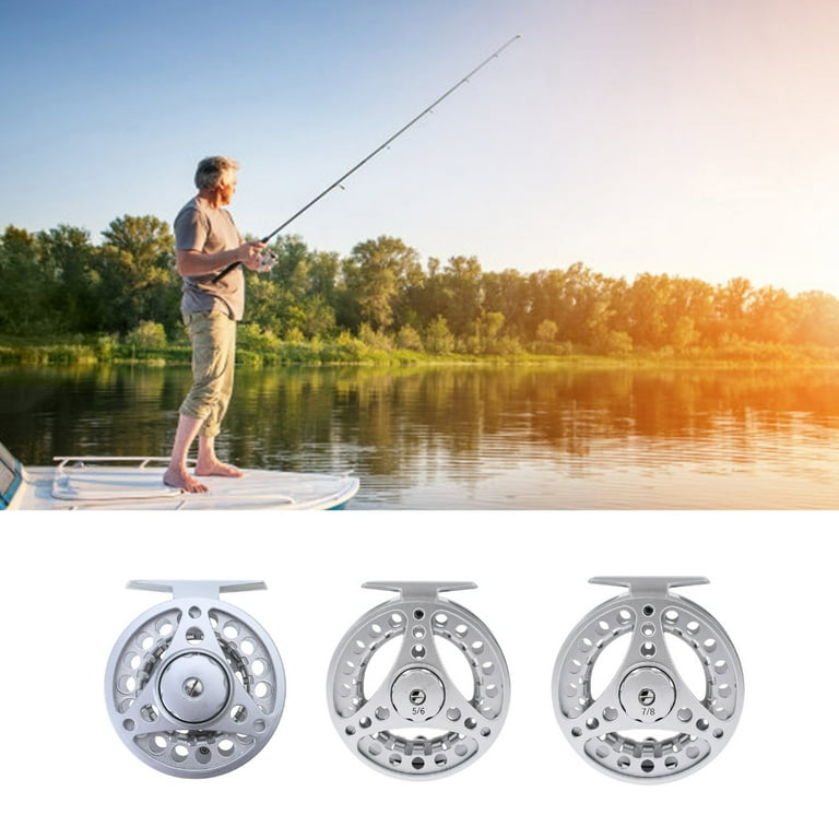aluminum fly reel Galvan Swing 6-7 WT ensuring plenty of braking power while the fight is on Lamson Liquid S Fly Reel