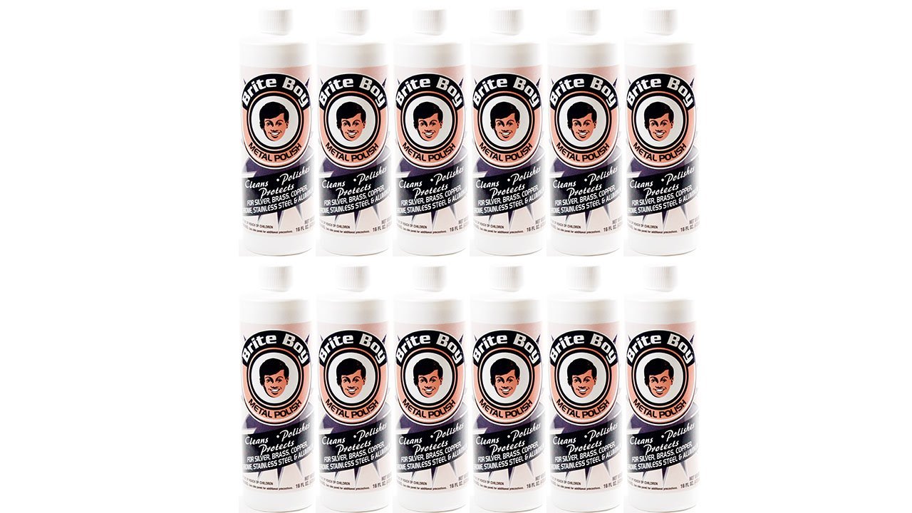 Brite Boy Metal Polish 1 Pint Case of 12