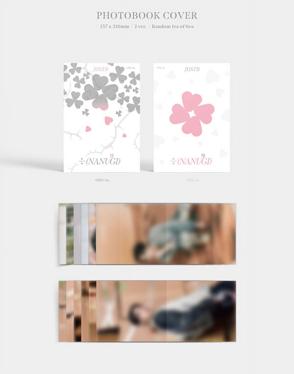 Just B - Nanugi - Random Cover - incl. 88pg Photobook