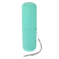 thumbnail image 1 of piezas, estuches organizadores portátiles para cepillos de dientes, plástico, estuche para cepillos de dientes de viaje, viajes de negocios, verde, 7.60x2.44x2.24, 1 of 7