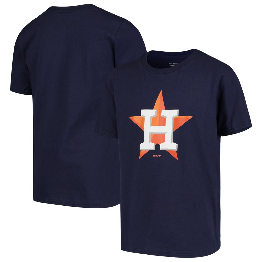 Houston Astros Youth Primary Team Logo TShirt Navy