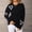 *E-Black, variant on ClodeEU Womens Fall Cute Heart Print Sweater ,Long Sleeve Crewneck Casual Knitted Sweaters Clothes E-Black,Womens Plus L