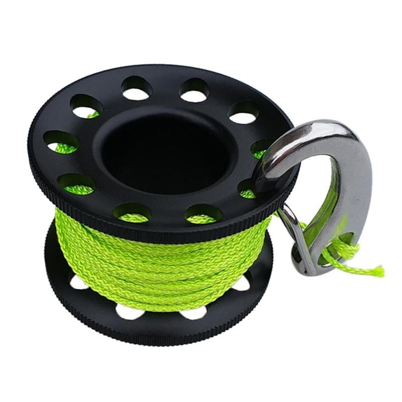 Portable Lightweight Aluminum Alloy Scuba Diving Guide Finger Reel