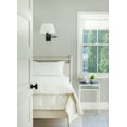 thumbnail image 3 of Chesapeake Agave Sky Blue Faux Grasscloth Wallpaper, 3 of 4