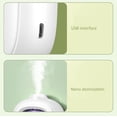 thumbnail image 3 of Zetiling Essential Oil Plug in Diffuser, Wall Mounted Automatic Air Freshener Dispenser, Nano Spray Essential Mist Diffuser with 4 Gear LED Display, 3 of 8