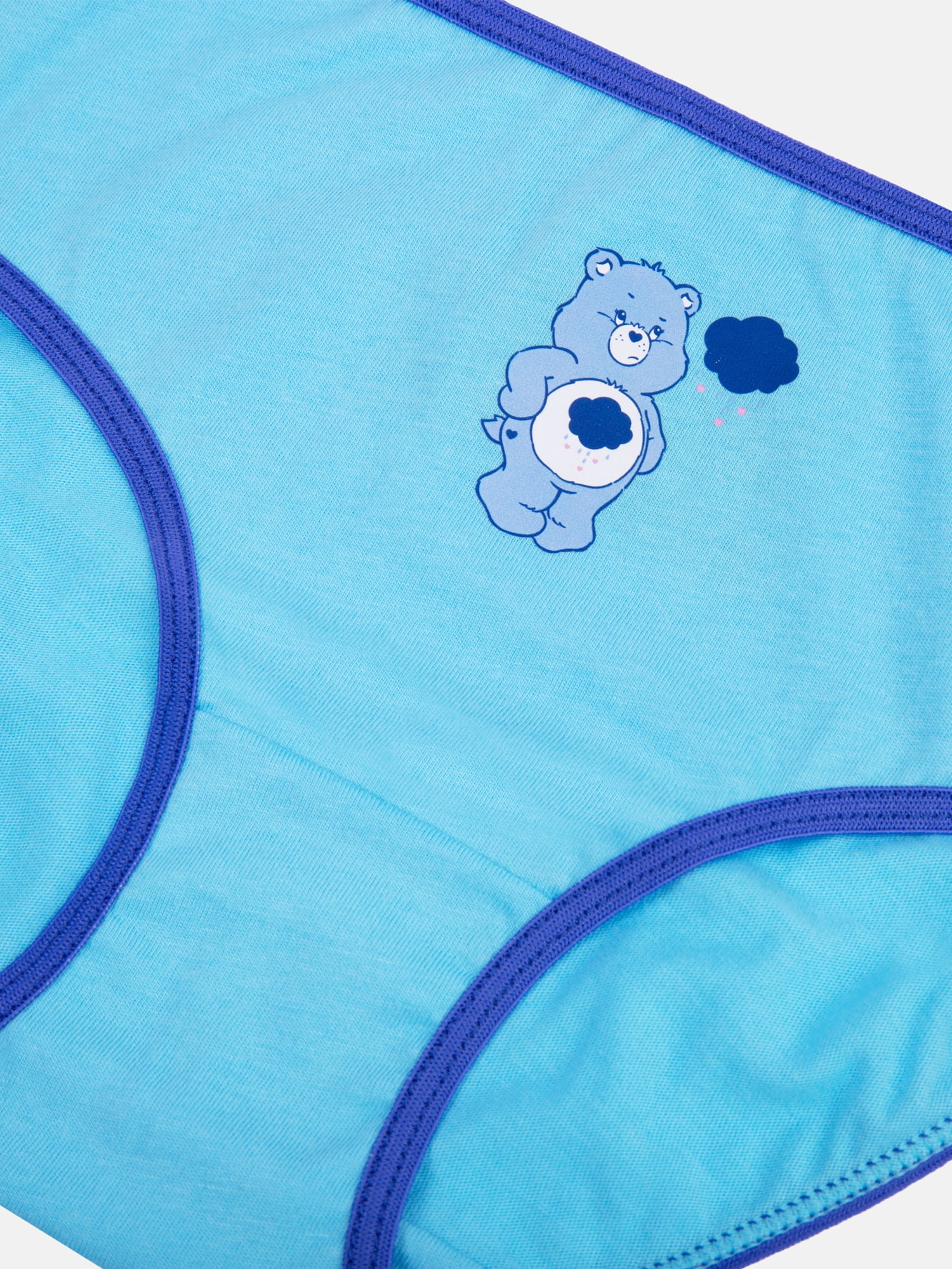 Care Bears Girls Cotton Brief Character Underwear, 7-Pack, Size 4-6