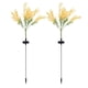 thumbnail image 2 of Lámpara decorativa Jadeshay al aire libre 2 piezas flores solares IP44, 2 of 8