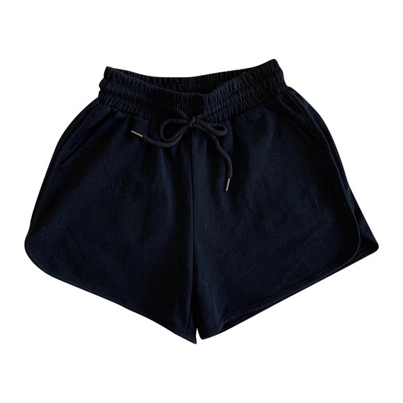 Dealovy Wide Leg Shorts for Women Casual Summer Workout Shorts Drawstring Waisted Comfy Pjs Shorts