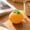 Orange, variant on Refillable Pop-It Stress Ball with ASMR Sound, Eco-Friendly Sensory Fidget Toy for Anxiety Relief, Soft Squeeze Bubble Sphere for Adults & Kids, Portable Focus Tool,C