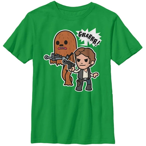 Boys Star Wars Han Solo and Chewbacca T-Shirt