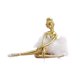 thumbnail image 1 of Figura de bailarina Escultura de bailarina Figura de niña de resina creativa para Estilo C, 1 of 9