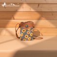thumbnail image 3 of Bolso de mano Montana West PH02-597BR con forma de girasol con forma de bandolera, 17 x 4 x 19 cm, 3 of 5