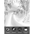 thumbnail image 7 of Eucalyptus Leaves Cloth Napkins Set of 8 Reusable Dinner Napkins, Grey Summer Botanical Weeping Cocktail Napkin Washable Table Napkins for Wedding/Holiday Party/Baby Shower 20"x20", 7 of 7