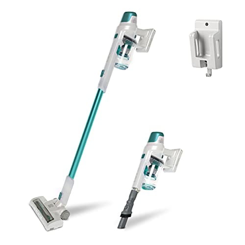 Aspiradora de mano inalámbrica Kenmore DS4020, ligera, con dos velocidades de succión, faro LED, 2 en 1, para pisos de madera, alfombras y pelo de perro, color verde