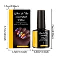 thumbnail image 3 of Glow in Dark Nail Polish – 10ml – Luminous, UV Reactive, Fun – For Party Manicure – 1bottle, 3 of 6