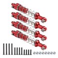 thumbnail image 2 of for MN D90 MN-90 MN99S C14 C24 C34 RC Car 4Pcs Metal Damper Upgrade Parts, 2 of 5