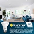 thumbnail image 4 of Sunperian BR20 LED Flood Bulb 6W 4000K Cool White 550lm Dimmable Enclosed Fixture Rated UL Listed E26 6-Pack, 4 of 7