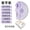 Purple, variant on 2 in 1 Electric Polishing Automatic Nail Clippers,Electric Nail Clipper Nail Trimmer with Adjustable Speeds,Safe Nail Trimmer Electric Automatic for Adults,Kids, Seniors