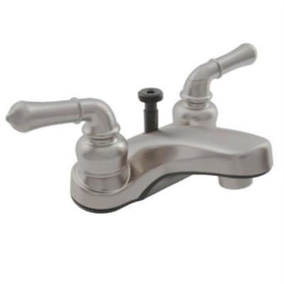 Dura Faucet DF-PL720C-SN Satin Nickel RV Lavatory Faucet W/Shower Diverter