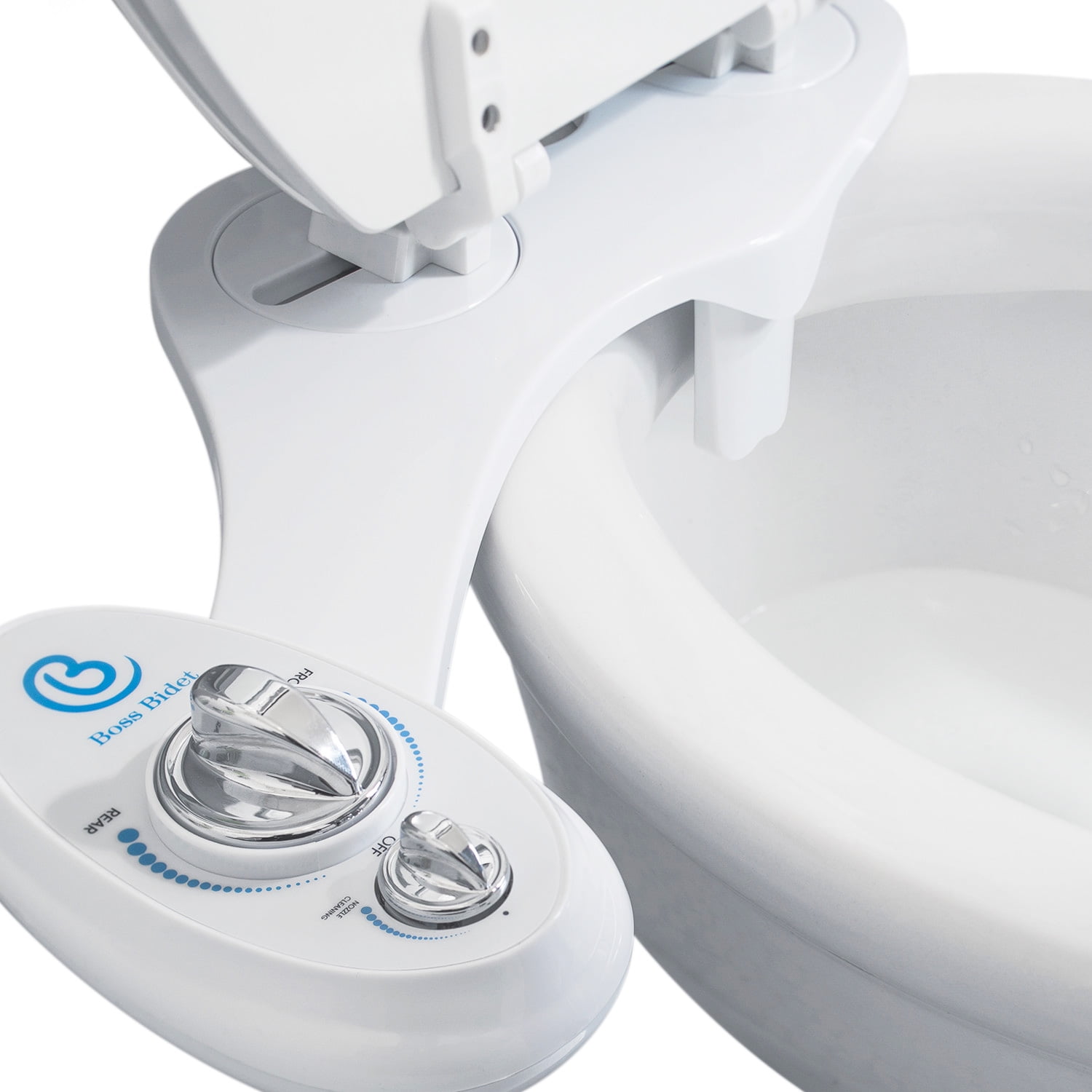 Boss Bidet Luxury Dual Nozzle Self Cleaning Non Electric Cleans Rear