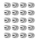 thumbnail image 4 of Uadme Insertos De Rosca, 20 Piezas Insertos De Rosca Ranurados M6x1.0 M10x1.5 L14mm Insertos Roscados Autorroscantes Ranurados De Acero Inoxidable 302, 4 of 14