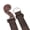 Black walnut headstock, variant on AOOOWER Cello Adjustable Endpin Anchors Strap Stopper Rest NonSlip Pad Wood Cello Anchors Protector Pad Floor Protector