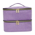 thumbnail image 4 of FITYLE Nail Polish Organizer Nail Dryer Box Salon Use Nail Art Tool Holds 30 Bottles Wear Resistant Travel Nail Polish Carrying Case, 4 of 10