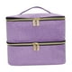 thumbnail image 3 of Estuche Organizador de Esmalte de Uñas, Caja de Almacenamiento de Esmalte de Uñas de Gel de Tela Oxford Portátil, 3 of 9