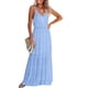 thumbnail image 1 of Vestido PRETTYGARDEN XL Maxi de Playa sin Mangas Azul Claro, 1 of 5