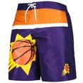 thumbnail image 2 of Men's G-III Sports by Carl Banks Purple Phoenix Suns Sea Wind Swim Trunks, 2 of 3