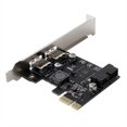 thumbnail image 1 of Amdohai PCI-E à USB3.0 Carte d'Extension PCI Express Adaptateur Convertisseur Carte Face Expansion Interface Module d'Alimentation pour Ordinateur de Bureau, 1 of 9