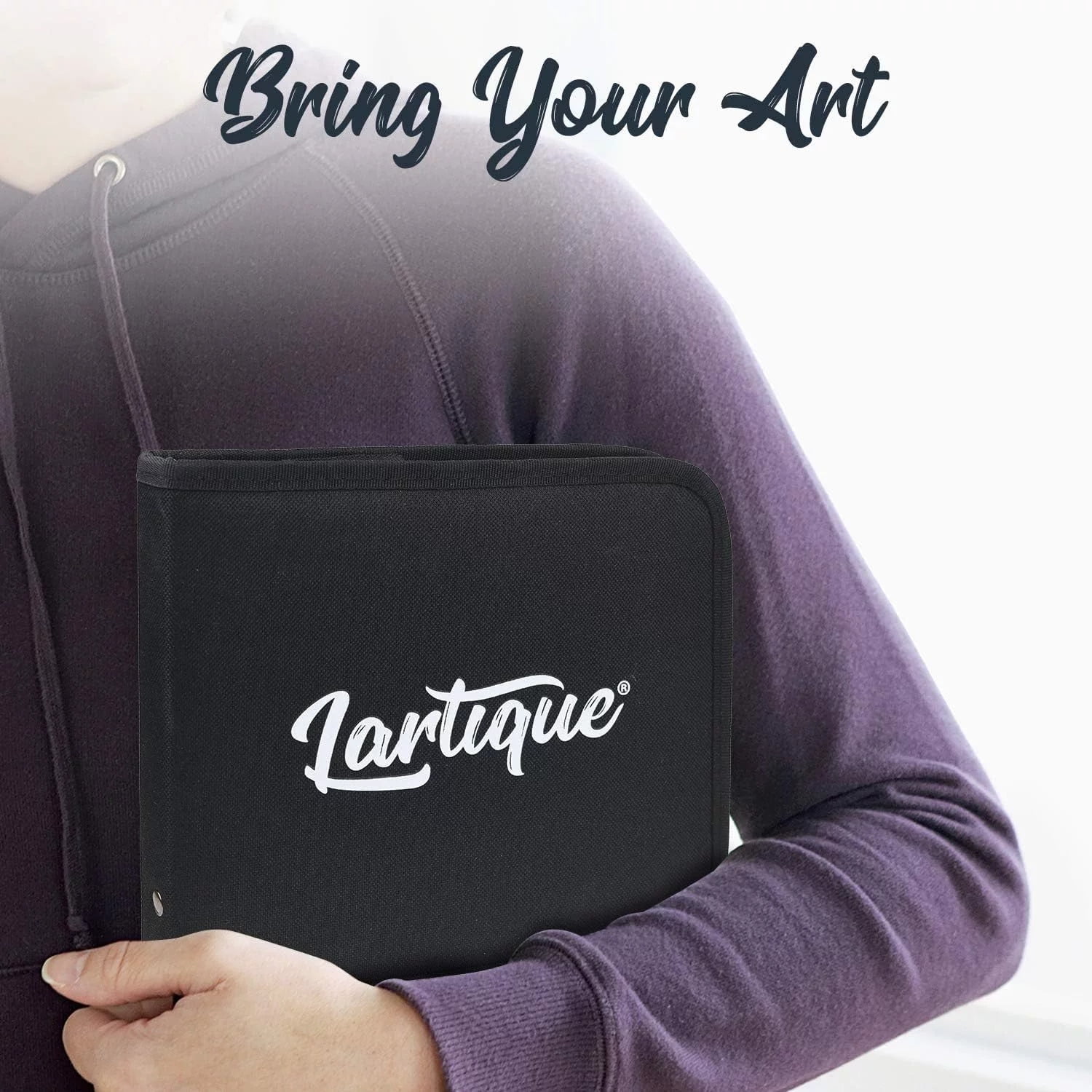 Lartique Art Supplies, 32 Piece Drawing Kit with Sketching Pencils and Drawing Supplies, for Artists