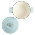 thumbnail image 3 of Martha Stewart Cocotte 4,7 L avec Couvercle, Bleu Martha, 3 of 9