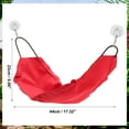 thumbnail image 4 of Bearded Dragon Hammock Lizard Hammock with Suction Cups Hooks Bearded Dragon Tank Accessories Reptile Lounger for Geckos Red 1 Set, 4 of 7