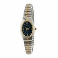 thumbnail image 2 of Ladies Watch - Stainless & Gold-Tone - Blue Face - Stretch Band, 2 of 4